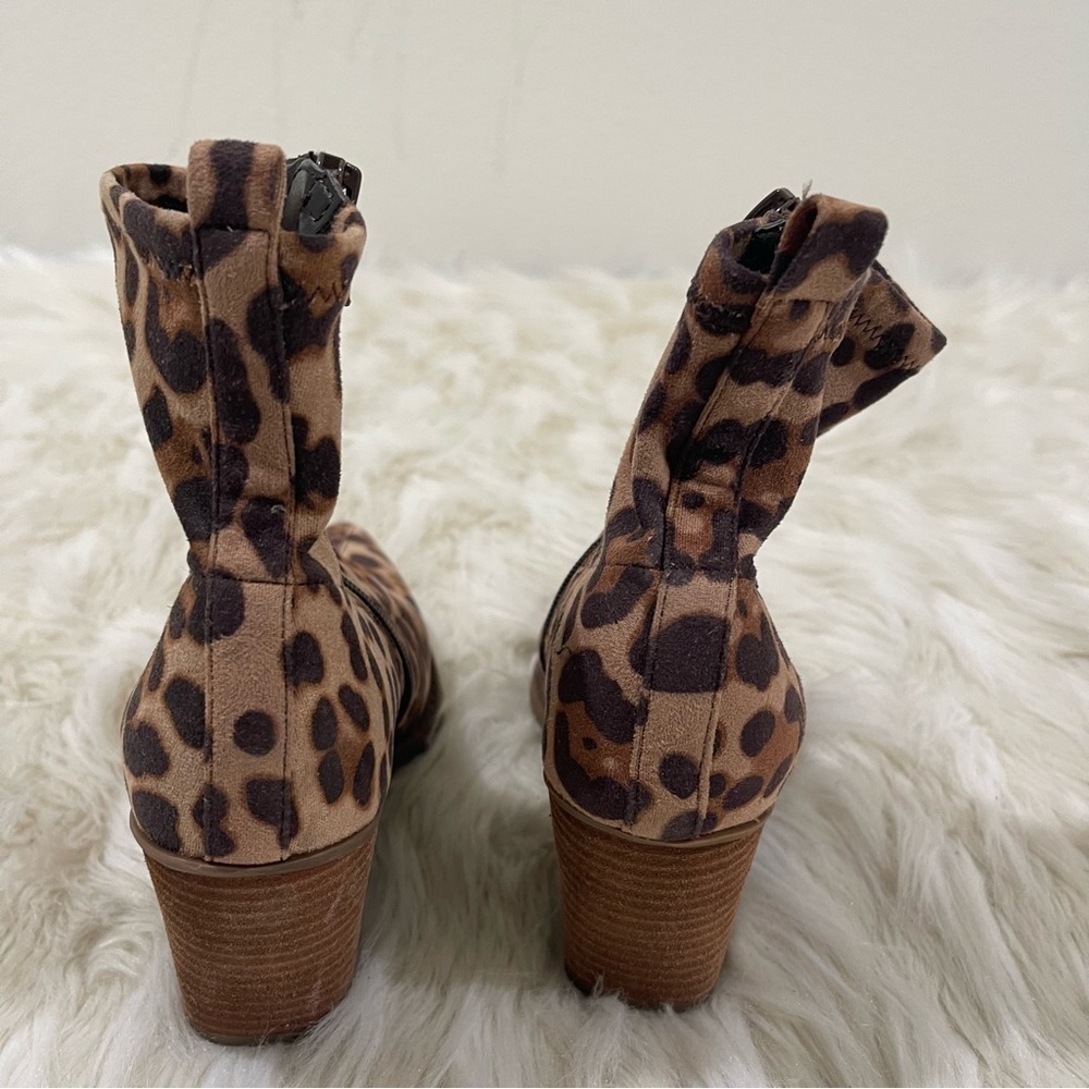 Women’s Soul Naturalizer Melodi Leopard Print Booties Size 6 US! - Picture 6 of 10